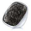 Silver Rutilated Quartz Rings