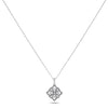 10k White Gold Diamond Necklace/Pendants