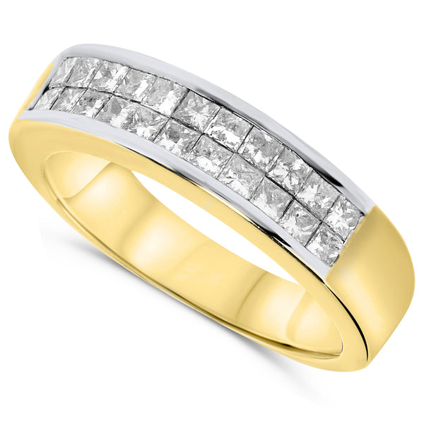 18k Yellow Gold Diamond Rings