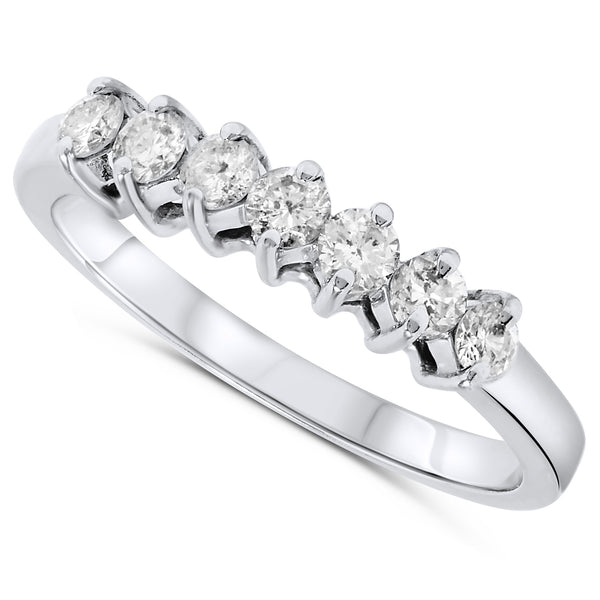 14k White Gold Diamond Rings