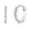 18k White Gold Diamond Earrings