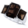 Silver Multi Gem Rings