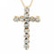 14k Yellow Gold Diamond Necklace/Pendants