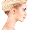 14k Yellow Gold Sapphire Earrings