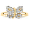 10k Yellow Gold Diamond Rings