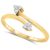 10k Yellow Gold Diamond Rings