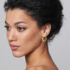 14k Yellow Gold Peridot Earrings