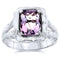 Silver Amethyst Rings