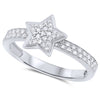 14k White Gold Diamond Rings