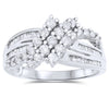 10k White Gold Diamond Rings