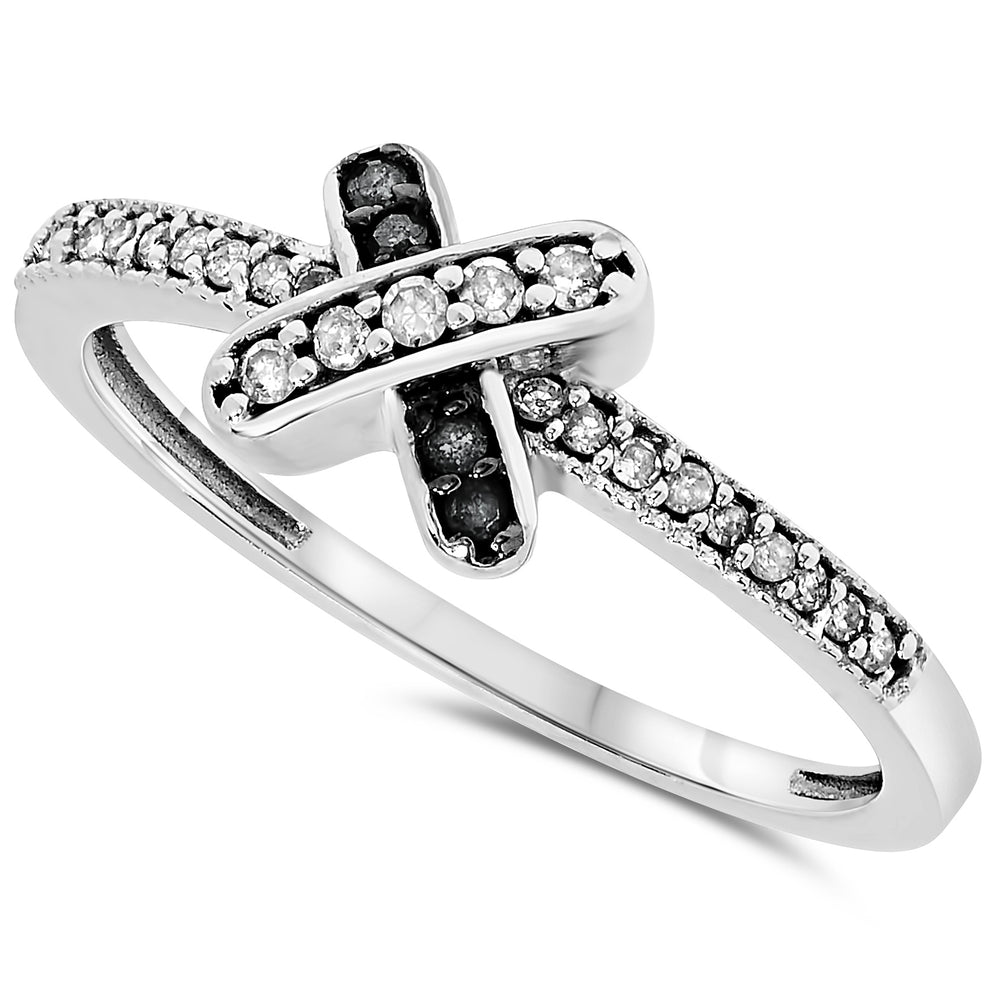 10k White Gold Diamond Rings