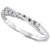 10k White Gold Diamond Rings
