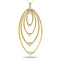 14k Yellow Gold Diamond Necklace/Pendants