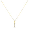 14k Yellow Gold Diamond Necklace/Pendants