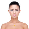 14k White Gold Citrine Necklace/Pendants