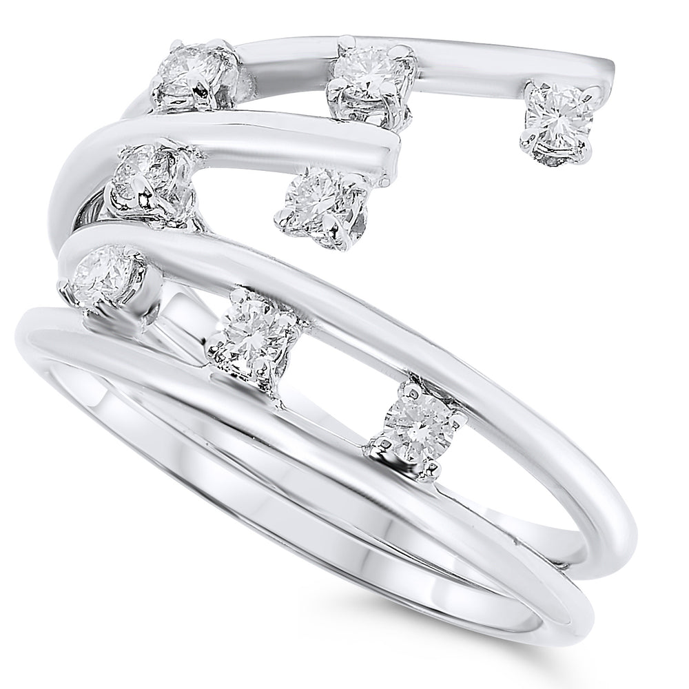 18k White Gold Diamond Rings