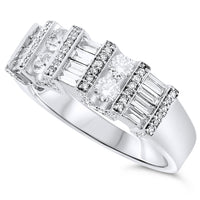 14k White Gold Diamond Rings