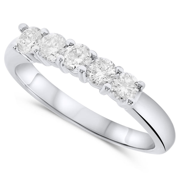 18k White Gold Diamond Rings